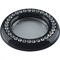 Светильник встраиваемый Fametto/Vernissage DLS-V101 GU5.3 BLACK 65мм/50Вт картинка 