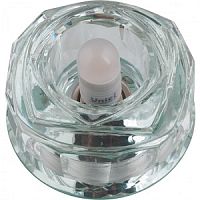 Светильник встраиваемый Fametto/Luciole DLS-L119 G9 GLASSY/CLEAR/RGB 70мм/35Вт+1Вт картинка 