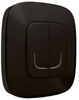 Умный выключатель беспроводной Valena Allure Netatmo 2-кл. IP20 антрацит