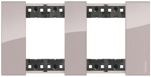 Рамка универсальная Legrand BTicino Living Now 2-м. 4 мод. аура картинка