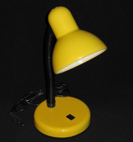 Светильник настольный Мелодия Света ЛОН 220В E27 60Вт Желтый/подставка фото Светильник настольный Мелодия Света ЛОН 220В E27 60Вт Желтый/подставка картинка