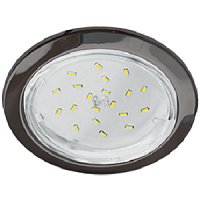 Светильник встраиваемый Ecola Глубокий H4-GL GX53 220В 20Вт Черный хром/106х90х48мм картинка 