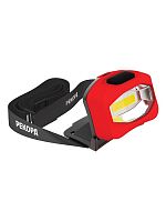 Фонарь налобный светодиодный 3хААА Рекорд SH-350 2Вт Черный/расный картинка 