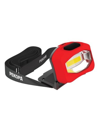 Фонарь налобный светодиодный 3хААА Рекорд SH-350 2Вт Черный/расный фото Фонарь налобный светодиодный 3хААА Рекорд SH-350 2Вт Черный/расный картинка
