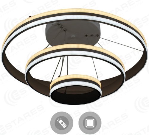 Светильник светодиодный (Люстра) GRAVITACIA VOLNA 170W 3R-605-WHITE/WHITE-220-IP20 картинка 