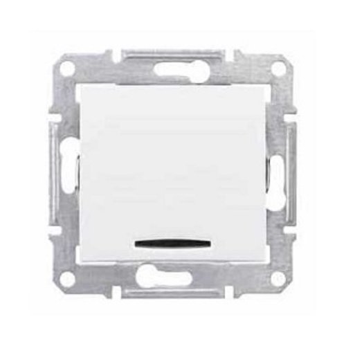 Выключатель с подсветкой без рамки Schneider Electric Sedna 1-кл. белый фото фото 2 Выключатель с подсветкой без рамки Schneider Electric Sedna 1-кл. белый картинка фото 2