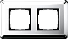 Рамка универсальная Gira ClassiX 2-м. хром/хром картинка
