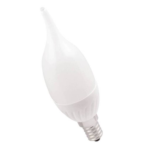 Лампа светодиодная Feron LB-97 Свеча на ветру Е14 220В 9Вт 840Лм 6400К 37х125мм картинка 