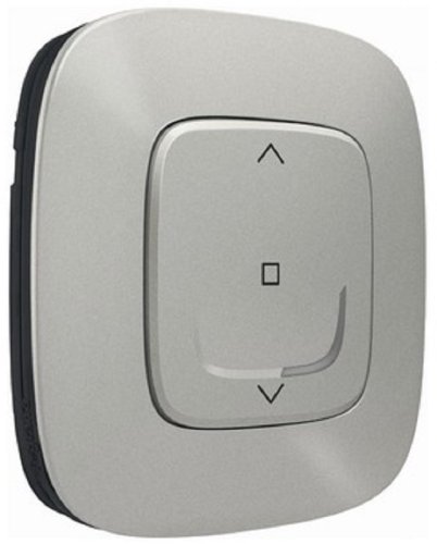 Умный выключатель беспроводной управления жалюзи Valena Allure Netatmo 1-кл. IP20 алюминий
