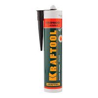 Герметик силикатный Kraftool KRAFTFLEX FR150 огнеупорный "+1500 С", жаростойкий, черный, 300мл картинка