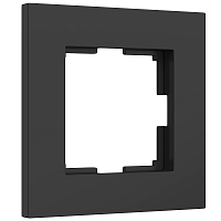 Рамка универсальная Werkel Slab 1-м. черный матовый картинка