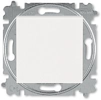 Переключатель без рамки ABB EPJ Levit 1-кл. проходной жемчуг/ледяной картинка