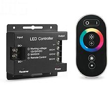 Контроллер для светодиодной RGB ленты General  (радио) GDC-RGB-288-R-IP20 12/24В 24А IP20 картинка 