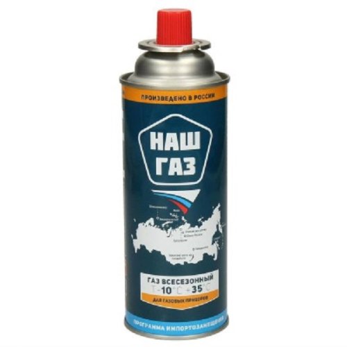 Газовый баллон Наш Газ всесезонный 220 грамм 09-1414 фото фото 2 Газовый баллон Наш Газ всесезонный 220 грамм 09-1414 картинка фото 2