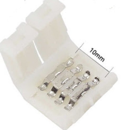 Коннектор соединительный General L-образный для RGB ленты 10мм Лента/Лента 10см картинка  фото 3