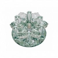 Светильник встраиваемый Fametto/Fiore DLS-F121 G4 GLASSY/CLEAR 50мм/40Вт картинка 