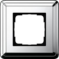 Рамка универсальная Gira ClassiX 1-м. хром/хром