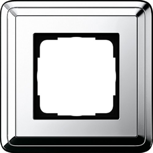 Рамка универсальная Gira ClassiX 1-м. хром/хром фото Рамка универсальная Gira ClassiX 1-м. хром/хром картинка