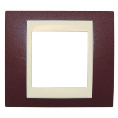 Рамка горизонтальная Schneider Electric Unica Хамелеон 1-м. терракот/бежевый фото фото 2 Рамка горизонтальная Schneider Electric Unica Хамелеон 1-м. терракот/бежевый картинка фото 2