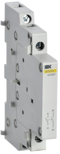 Контакт дополнительный для контакторов IEK KARAT ДК20-КМ 2НО AC/DC картинка