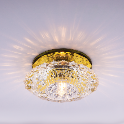 Светильник встраиваемый Италмак Bohemia 220 10 73 G9 65мм/60вт огран стекло/золото фото Светильник встраиваемый Италмак Bohemia 220 10 73 G9 65мм/60вт огран стекло/золото картинка