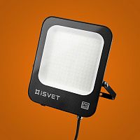 Прожектор светодиодный iSvet USL-106 220В 150Вт 13500Лм 6500K 120° IP65 277х249,4х33мм картинка 