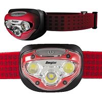 Фонарь налобный Energizer HL Vision HD 3хААА Пластик/черно-красный картинка 