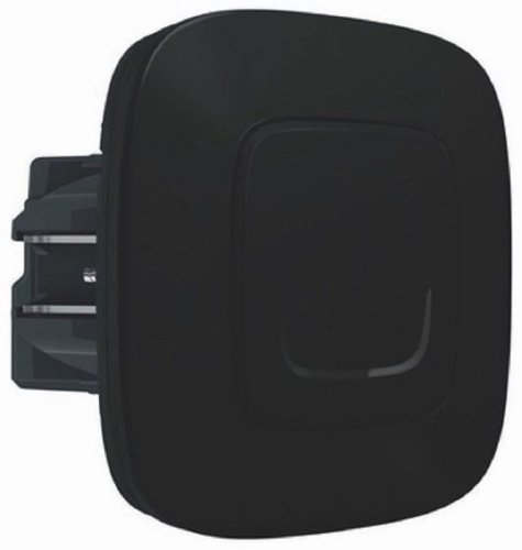 Умный выключатель с опцией диммирования 5-300Вт Valena Allure Netatmo 1-кл. IP20 антрацит Умный выключатель с опцией диммирования 5-300Вт Valena Allure Netatmo 1-кл. IP20 антрацит