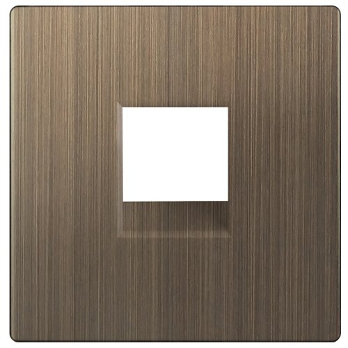 Лицевая панель Werkel для 1-м. розетки RJ11/RJ45 бронза глянцевый фото фото 2 Лицевая панель Werkel для 1-м. розетки RJ11/RJ45 бронза глянцевый картинка фото 2