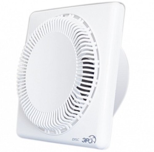 Вентилятор осевой Era Disc 5C D125 с обратным клапаном белый картинка фото 3