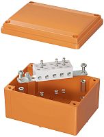 Коробка огнестойкая DKC Vulcan 150x110x70мм 5x16мм без сальников IP56 оранжевый