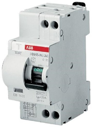 Выключатель автоматический дифференциального тока ABB 2п 6А 30мА тип AC DSH201R картинка фото 2