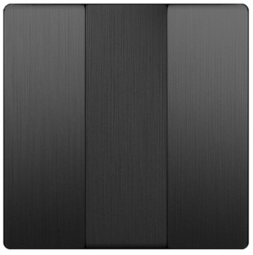 Лицевая панель Werkel для 3-кл. выключателя графит рифленый фото фото 2 Лицевая панель Werkel для 3-кл. выключателя графит рифленый картинка фото 2