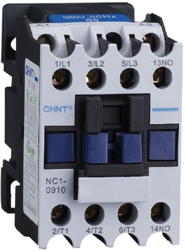 Контактор CHINT NC1-0910 3п 1НО 9А 24В тип АС3 картинка