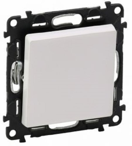 Переключатель без рамки Legrand Valena Life 1-кл. перекрестный белый картинка фото 2