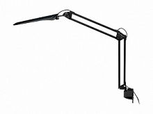 Светильник настольный Uniel LED TLD-524 200В 8Вт 500Лм 4500K Диммер/Черный/струбцина картинка 