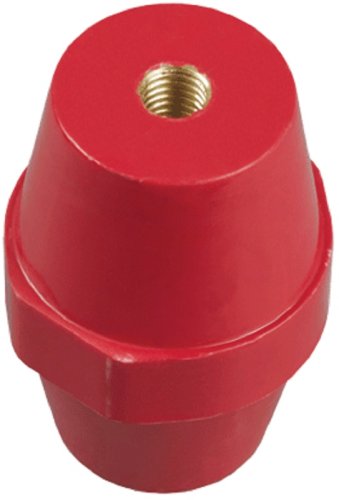 Изолятор силовой шинный IEK SM45 (М8) красный картинка 