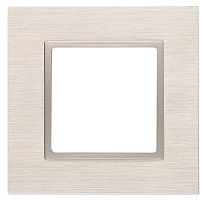 Рамка универсальная Эра Elegance 1-м. металл шампань/шампань картинка