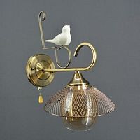 Бра однорожковая Мелодия Света Е27 Золото P7496/1W картинка 