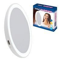 Светильник-зеркало Uniel ULK-F73 DIM/RECH аккумуляторный 150м/а 4000К Диммер/Белый картинка 