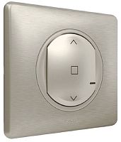 Умный выключатель беспроводной управления жалюзи Valena Celiane Netatmo 1-кл. IP20 титан