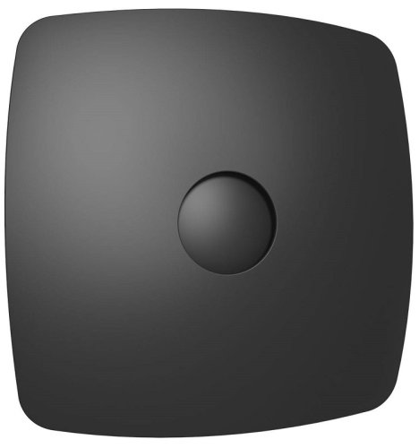 Вентилятор осевой DiCiTi Rio 5C D125 с обратным клапаном черный матовый картинка