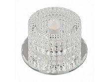Светильник встраиваемый Fametto/Fiore DLS-F110 G9 GLASSY/CLEAR 65мм/35Вт картинка 