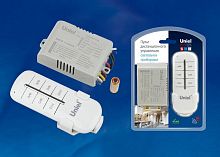 Дистанционный выключатель Uniel UCH-P005 G4 220В/4х1000Вт/30м/1хА23/IP20 картинка 