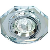 Светильник встраиваемый Feron MR16 G5.3 Серебро-серебро 8020-2 SV/SV картинка 