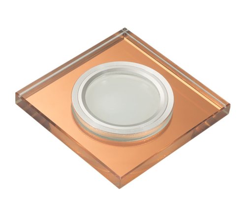 Светильник встраиваемый Fametto DLS-L107 GU5.3 CHROME/BRONZE картинка 