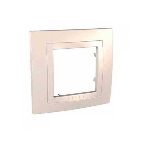 Рамка горизонтальная Schneider Electric Unica 1-м. бежевый картинка фото 3