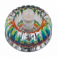 Светильник встраиваемый Fametto/Fiore DLS-F115 G9 CHROME/COLOUR 55мм/40Вт картинка 