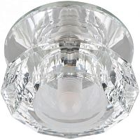Светильник встраиваемый Fametto/Fiore DLS-F107 G9 GLASSY/CLEAR 65мм/35Вт картинка 