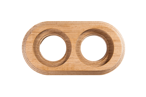 Рамка-ретро универсальная Bironi Лизетта 2-м. дерево бук натурель картинка фото 2